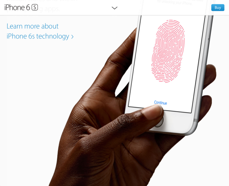 Apple fingerprint